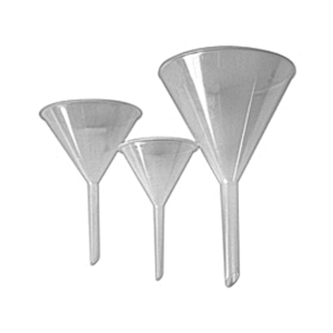 Polypropylene Funnels, Set of Three