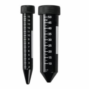 Black Conical Tubes 15ml and 50ml, Sterile