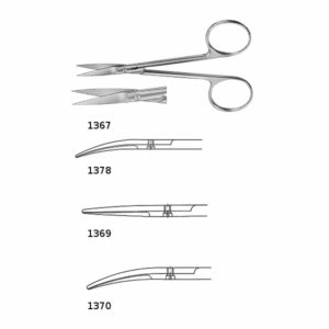 Iris & Ligature Scissors, 110mm