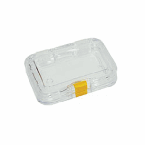 Membrane Box, Hinged, Rectangular, 100 x 75 x 25mm H
