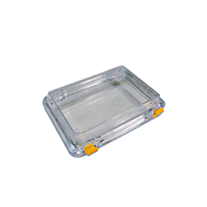 Membrane Box, Hinged, Rectangular, 149 x 149 x 51.8mm