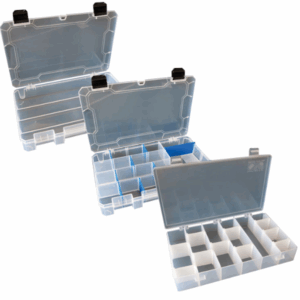Polypropylene Sorting Boxes with Lid, 27.5 x 17.7 x 4.5cm