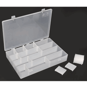 Single Compartment Storage Box with Lid
