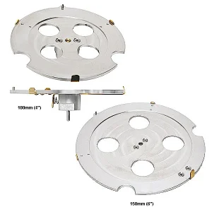 Wafer Holders with Pin for Notch Style Wafers