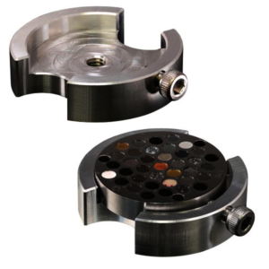 Low Profile Metallographic Mount Holder, 1" and 25mm