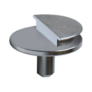 Aluminum, 12.7mm dia., 90°