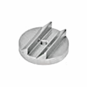 Double 45° Specimen Mount, 25 x 4mm x M4