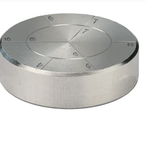 25 x 6mm x M4 cylinder mount with 9 divisions