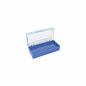 Small Plastic Boxes with Hinges, 7.3 x 3 x 1.9cm