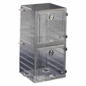 2 Door Desiccators 12, 18 and 24"