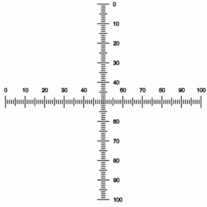 Pro Series Stage Micrometers for Transmitted light - crossed