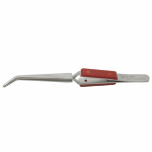 Heavy, Crossover Self Closing Tweezer, 45 degree
