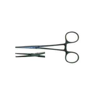 Forceps, Hemostat, Halstead Mosquito, Straight, 1x2 Teeth, 140mm