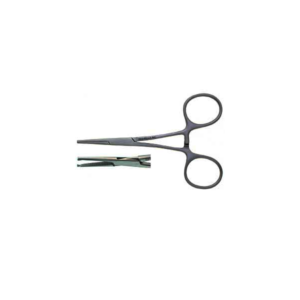 Forceps, Hemostat, Micro Mosquito, Straight, 1x2 Teeth