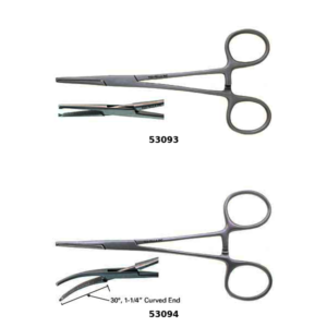 Forceps, Hemostat, Crile, Straight, 1x2 Teeth, 140mm