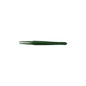 PTFE Coated Tweezers, flat accurate round tips