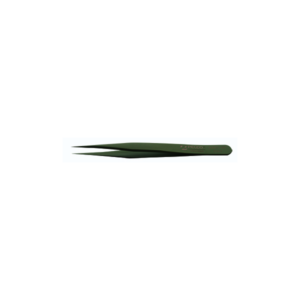 PTFE Coated Tweezers, very sharp, fine tips