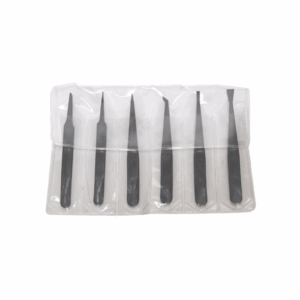 Set of 6 PELCO CF ESD Safe Tweezers