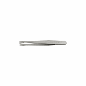 Plastic Tweezer, style flat, 116mm, Delrin, tips 7.06 x 0.13m