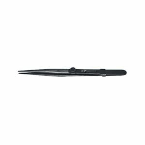 Tweezer, Stainless Steel, SS, Slide-lock, Serrated Tips