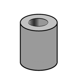 Delrin Foot for Micrometer Assembly