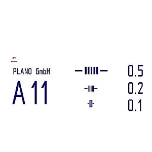 CD Structure 500-200-100nm, non-certified