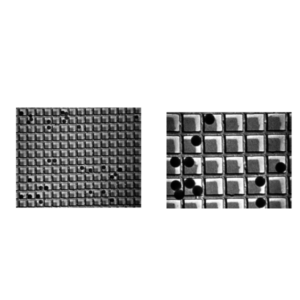 500nm Diffraction Grating Replica with Latex Spheres