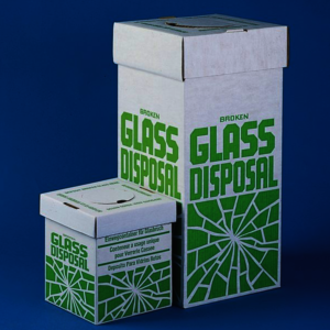 Broken Glass Disposal Box