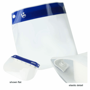 Disposable Protective Face Shield, one size fits all