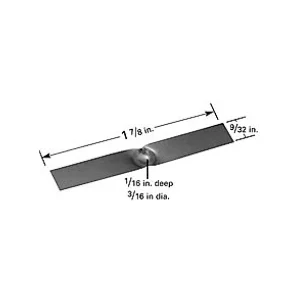 Tungsten Boat, Small, 9,5 x 1,6mm dimple