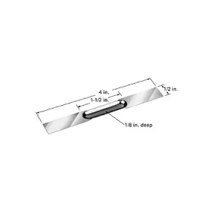 Tungsten Boat, 12,7 x 38mm trough