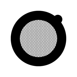 Gilder Hexagonal Mesh, Fine Bar Grids, 300 Mesh